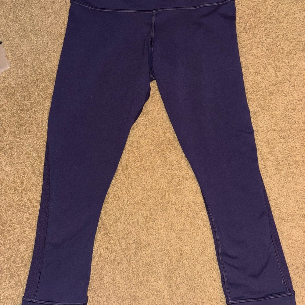 lululemon athletica Purple Leggings Stretchy Athletic Fabric